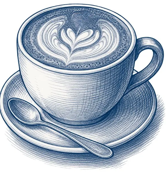 Disegno di un cappuccino